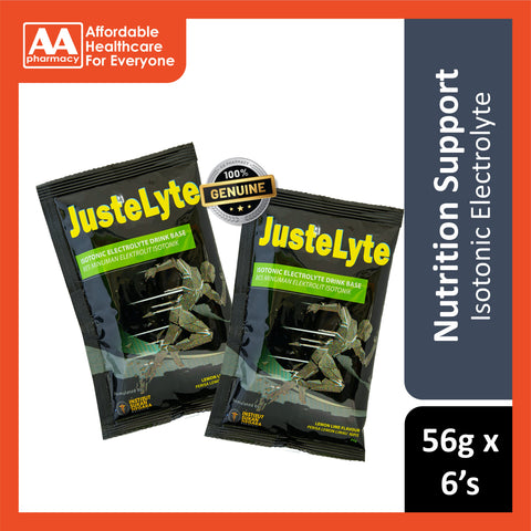 JusteLyte 56g (Lemon Lime) Sachet 6's