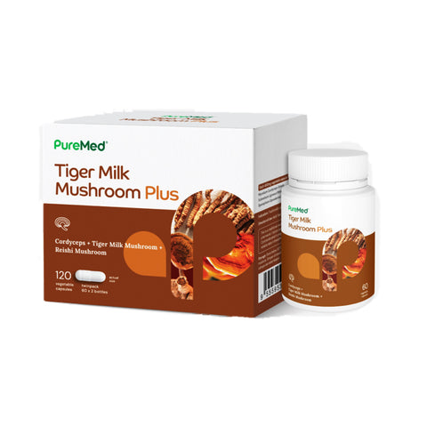 Puremed Tiger Milk Mushroom Plus 2x60's
