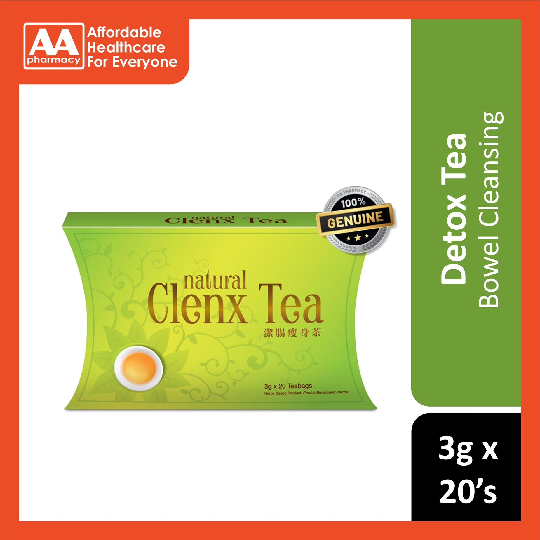 Clinx Tea Weight Management – AA Pharmacy