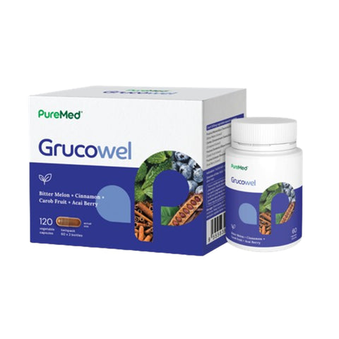 PureMed Grucowel Vegecapsule 2x60's