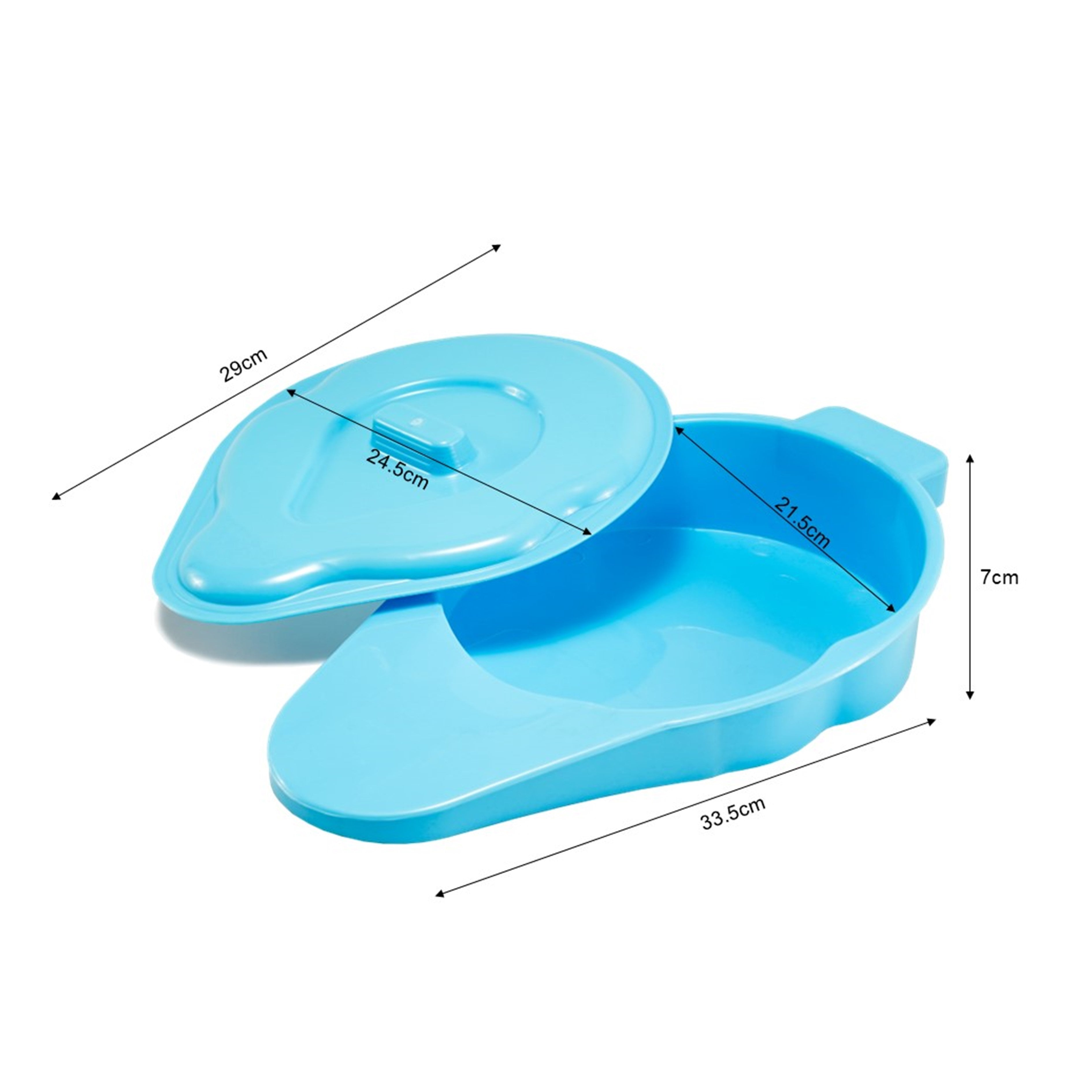 Movease Bed Pan with Cover
