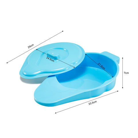 Movease Bed Pan with Cover