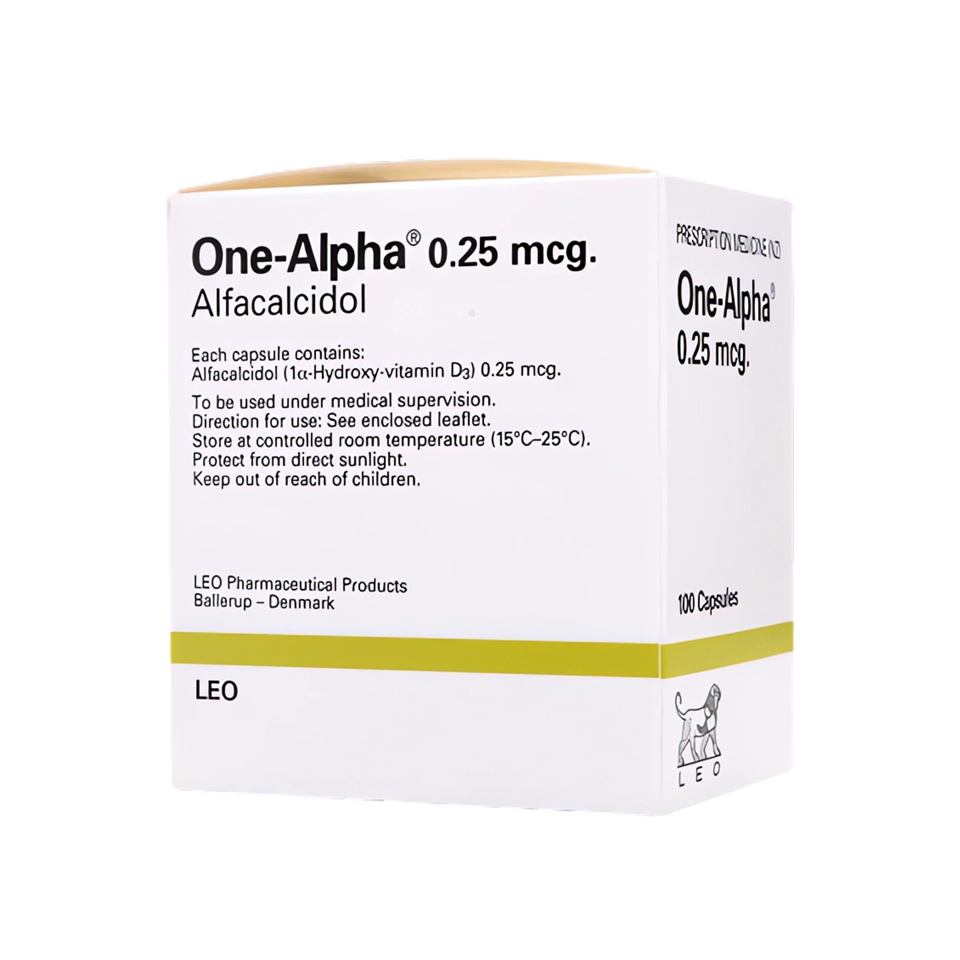 One-Alpha 0.25mcg Capsule 100'S