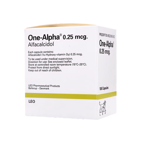 One-Alpha 0.25mcg Capsule 100'S – AA Pharmacy